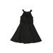 Love, Nickie Lew Dress - A-Line: Black Print Skirts & Dresses - Kids Girl's Size 7