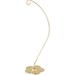 The Holiday Aisle® Filigree Gold-toned Ornament Stand, 9.25" H x 2.75" W x 2.75" D, Pack of 2 Metal in Yellow | 9.25 H x 2.75 W x 2.75 D in | Wayfair