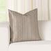 Ebern Designs Tiyara Cotton Blend Square Pillow Cover & Insert Polyester/Polyfill/Cotton Blend in Gray | 22 H x 22 W x 3 D in | Wayfair