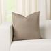 East Urban Home Throw Square Pillow Cover & Insert Polyester/Polyfill blend in Brown/White | 16 H x 16 W x 3 D in | Wayfair