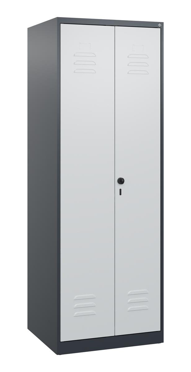 C+P PSA Doppel-Spind Classic PLUS, 2 Abteile, 1700x600x500mm, 7016/7035 Image