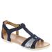 Easy Spirit Leia - Womens 7 Navy Sandal Medium