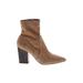 Ann Taylor Ankle Boots: Brown Shoes - Women's Size 9 - Pointed Toe