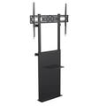 HELGI HLGFS16 support d'écran plat pour bureau 2.18 m (86") Noir Sol