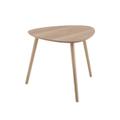 Table d'appoint trépied bois MDF