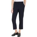 Tommy Hilfiger Damen Hose Slim Straight Pant Chino, Blau (Desert Sky), 36