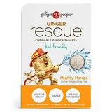 Ginger People The . . Ginger Rescue Chewable . . Ginger Tablets Orange . . Mighty Mango 0.55 . . Oz 24 . . Count