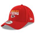 Men's New Era Red Kansas City Chiefs Strong 9FORTY Adjustable Hat