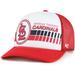 Men's '47 White/Red St. Louis Cardinals 2024 Spring Training Foam Trucker Adjustable Hat