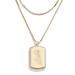 WEAR by Erin Andrews x Baublebar New York Mets Dog Tag Necklace