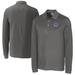 Men's Cutter & Buck Gray South Bend Cubs Advantage Tri-Blend Pique Big Tall Long Sleeve Polo