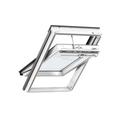 VELUX Solar Centre Pivot Roof Window White Maintenance Free Polyurethane 780 x 1398mm GGU MK08 007030