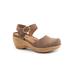 Women's Mabelle Dressy Mule by SoftWalk in Taupe Nubuck (Size 8 M)