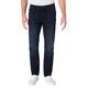 Straight-Jeans PIONEER AUTHENTIC JEANS "Rando Dicke Nähte" Gr. 38, Länge 34, blau (dark blue used) Herren Jeans Straight Fit