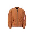 Bomberjacke ALPHA INDUSTRIES "ALPHA Men - Bomber & Flight Jackets MA-1 CS" Gr. M, braun (hazel brown) Herren Jacken Übergangsjacken