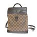 Louis Vuitton Bags | Louis Vuitton Logo Soho Backpack Bag Damier Ebene Leather Brown | Color: Brown | Size: W 9.4 X H 12.2 X D 3.5 " (Approx.)