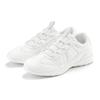 Sneaker LASCANA "Freizeitschuh, Halbschuh", Damen, Gr. 44, weiß, Obermaterial: 50% Lederimitat, 50% Textilmaterial. Futter: 100% Textilmaterial. Decksohle: 100% Textilmaterial. Laufsohle: 100% Synthetik, unifarben, sportlich, Schuhe, zum...