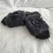 Coach Shoes | Coach Zoe Black Faux Fur Slippers Size 11b | Color: Black | Size: 11