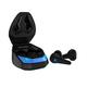 SADES In-Ear-Kopfhörer "Wings 200 TW-S02" Kopfhörer kabellos, Stereo, mit Mikrofon, Bluetooth 5.0, automatische Kopplung schwarz (schwarz, blau) In Ear Kopfhörer