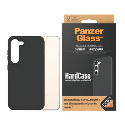 PANZERGLASS Handyhülle "HardCase aus D3O für Samsung Galaxy S24" Hüllen schwarz Hüllen