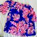 Lilly Pulitzer Dresses | Lilly Pulitzer Off Shoulder Dress | Color: Blue/Pink | Size: S