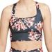 Nike Tops | New Nike Cropped Training Tank Medium Dq3596-010 Black Red Tie Dye Top Sports Br | Color: Black/Red | Size: M