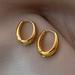 Anthropologie Jewelry | 14k Gold Filled Hoop Earrings | Color: Gold | Size: Os