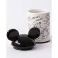 Disney Kitchen | New Disney Sketchbook Mickey Mouse Cookie Jar 90 Years Of Magic | Color: Black | Size: Os