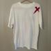 Adidas Shirts | Adidas: Mens Large White Short Sleeve Cotton Tee With Red Cross. | Color: Red/White | Size: L