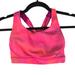 Athleta Intimates & Sleepwear | Athleta Womens Ultimate Printed Bra Racerback Keyhole Back Pink Xs D-Dd+ | Color: Pink | Size: Xs