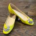 Kate Spade Shoes | Kate Spade Patent Flats 7 | Color: Yellow | Size: 7