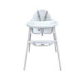 George Bebe Style Classic 2 in 1 Highchair & Junior Chair - White