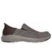 Skechers Men's Slip-ins RF: Parson - Faustino Sneaker | Size 10.5 | Brown | Textile | Vegan