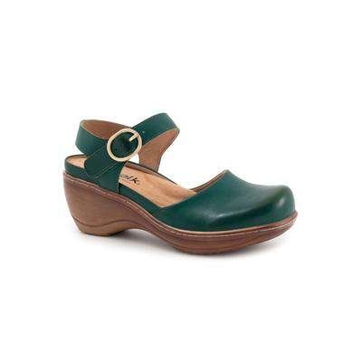 Women's Mabelle Dressy Mule by SoftWalk in Dark Green (Size 9 M)