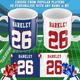 Giants Personalised American Football Mug Cup Great Christmas Gift For American Football Fans Add Any Name & Number New York