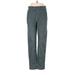 American Eagle Outfitters Cord Pant Straight Leg Boyfriend: Gray Print Bottoms - Women's Size 4