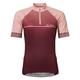 VAUDE Rad Shirt Women's Posta HZ Tricot II Größe 44 in Rot/Pink - Hochwertiges Radtrikot Damen, atmungsaktiv & schnelltrocknend, Rennrad Trikot Damen mit Rückentaschen