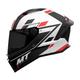 MT Motorcycle Helmet - Full Face - ECE 22.06 - MT Stinger 2 Zivze A5 Gloss Black White Red M