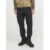 Chinos JACK & JONES "JPSTMARCO JJFURY ANA", Herren, Gr. 29, Länge 30, schwarz (tap shoe), Web, Obermaterial: 98% Baumwolle, 2% Elasthan, unifarben, modisch, slim fit normal, Hosen