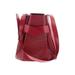 Louis Vuitton Leather Bucket Bag: Burgundy Print Bags