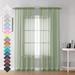 Bedroom Curtains 2 Panel Sets 84" Inch Length - W42 X L84 inches