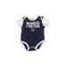 NFL Short Sleeve Onesie: Blue Color Block Bottoms - Size 3-6 Month