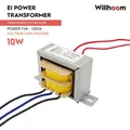 Transformateur de puissance EI 10W 16X25 double sortie 15V 18V 24V 110V fil de cuivre pur