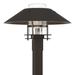 Hubbardton Forge Henry 1 - Light 15.8" H Hardwired Lantern Head Aluminium/Metal in White/Black | Wayfair 344227-1127