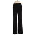 Amanda + Chelsea Casual Pants - High Rise Boot Cut Boot Cut: Black Bottoms - Women's Size 8