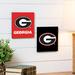 Evergreen Enterprises, Inc University of Georgia 8x8 Moveable Wall Tile Signs, 2 Piece Collection /Acrylic in Black/Red/White | Wayfair 6FC914S28