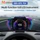 Compteur de vitesse numérique intelligent pour voiture écran LCD complet multifonctions OBD + GPS