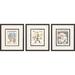 Zoomie Kids Vintage Stamps II S/3 - 3 Piece Single Picture Frame Print Set Paper | 19 H x 17 W x 1 D in | Wayfair 7270CFCEE53C437BAF02602018C61BB5