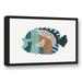 Highland Dunes Colorful Fish On Canvas Print Canvas in Blue | 17.75 H x 1400 W x 1.75 D in | Wayfair 4A7AC5DC9482449EB2DA8F720EB6D2C2