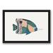Highland Dunes Colorful Fish w/ Pointy Nose On Canvas Print Canvas in Blue | 13.75 H x 2000 W x 1.75 D in | Wayfair